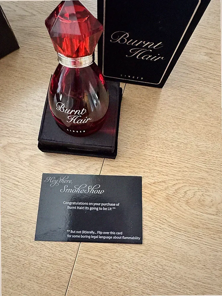 Burnt Hair Perfume by Elon Musk the Boring Company Edition
