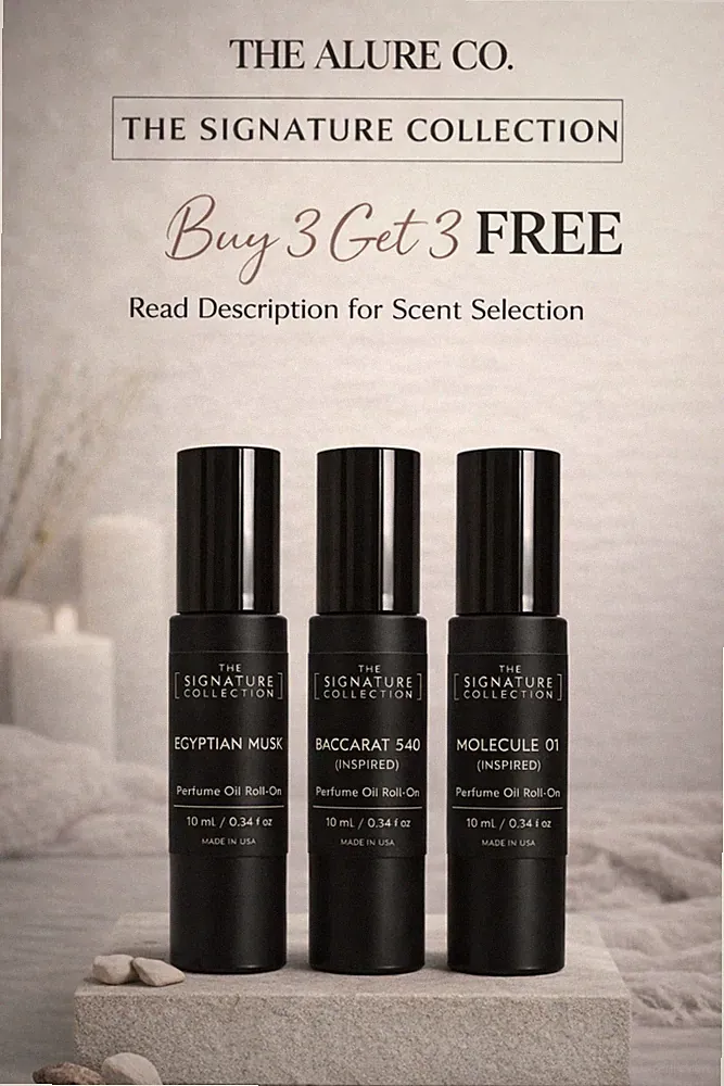 Buy 3 Get 3 FREE Perfume Body Oils | Choose Any 6 Scents | 10ml Roll-On