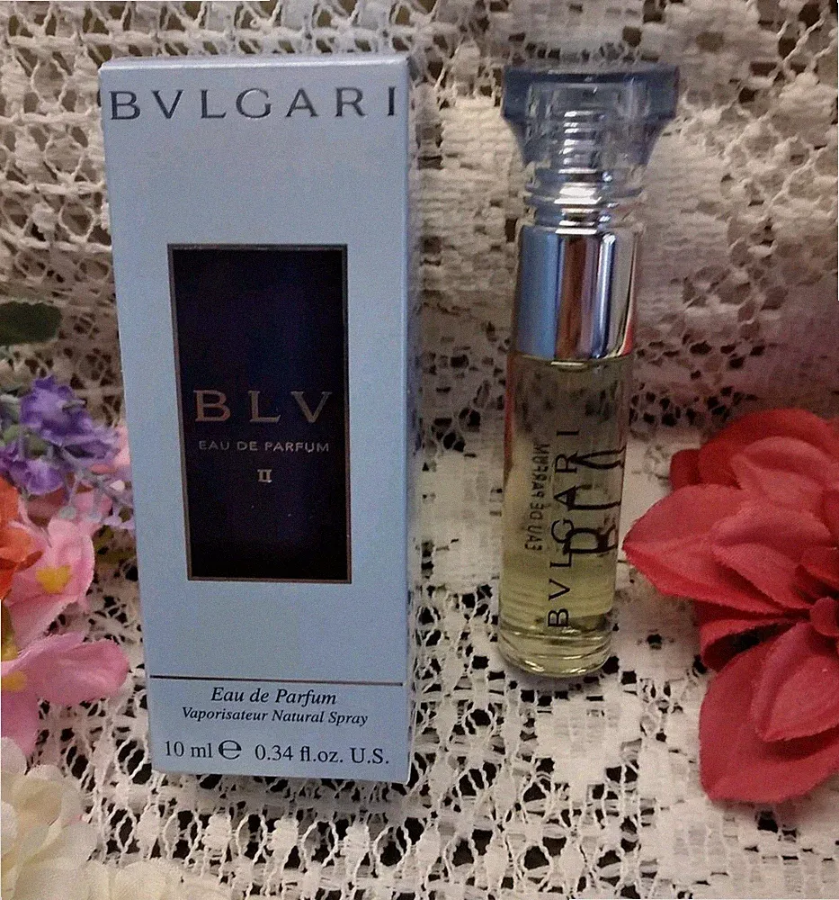 BVLGARI BLV II EDP Perfume NIB TRAVEL SPRAY 0.34 fl.oz for Women 🔷️VERY RARE