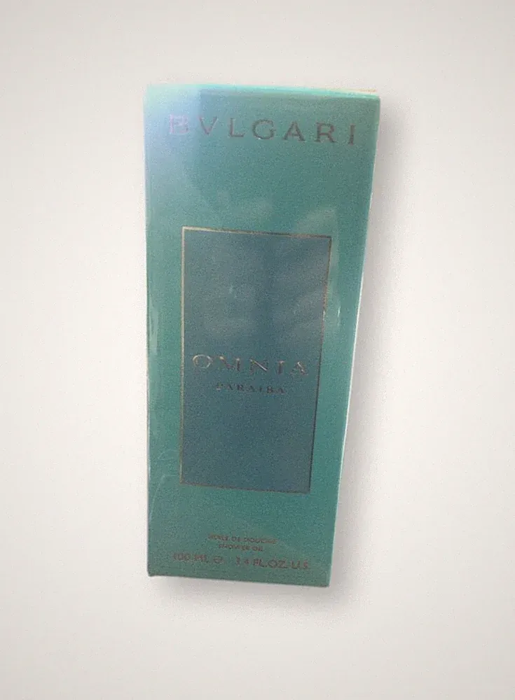 Bvlgari Omnia Paraiba 3.4 oz shower oil womens perfume 100 ml NIB