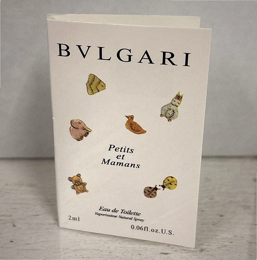BVLGARI-Petits et Mamans Eau De Toilette Sample Spray 2ml-0.06 fl oz