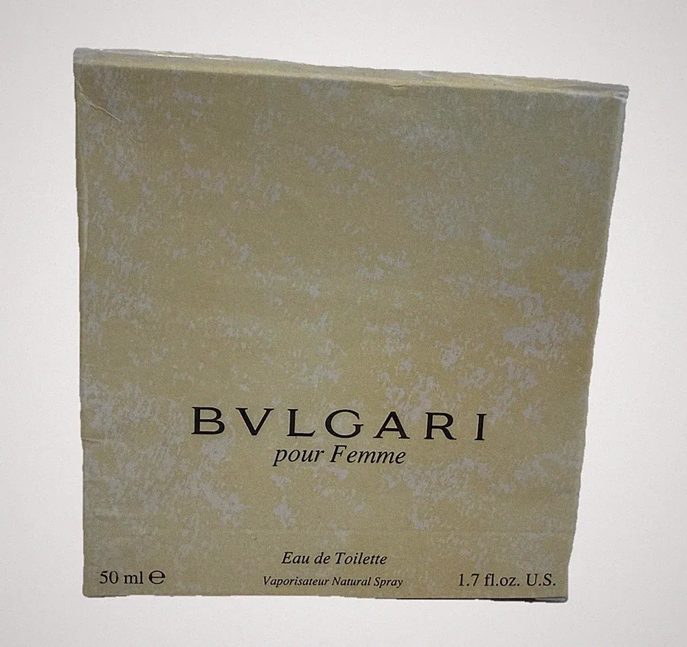 Bvlgari Pour Femme Eau de Parfum 1.7OZ Spray Womens Perfume EDP Vintage