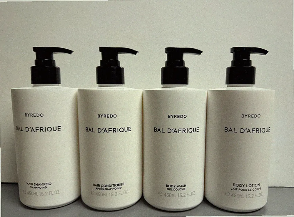 BYREDO Bal D'Afrique Collection Shampoo Conditioner Lotion Shower Gel Body Wash
