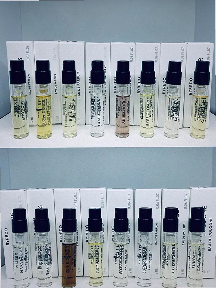 BYREDO PERFUMNE DISCOVER COLLECTION SAMPLE SPRAY 16PC SET