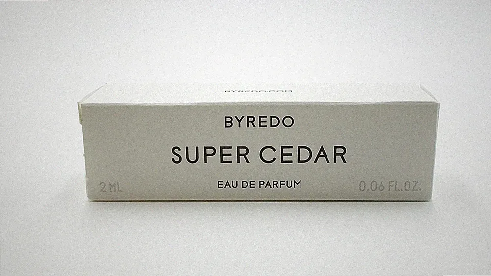 Byredo Super Cedar Fragrance Boxed Eau de Parfum Spray Vial 2 ml Authentic