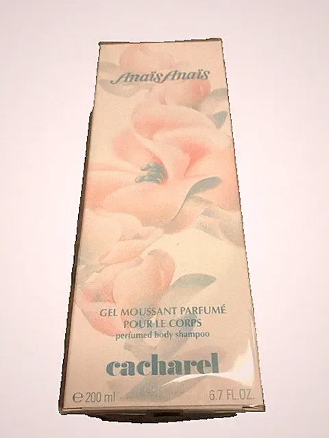 Cacharel Anais Anais Perfume Shampoo Shower Gel 6.7 oz Sealed Box