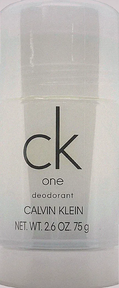 CALVIN KLEIN CK ONE Deodorant Stick SOLID 2.6 Oz / 75 ml BRAND NEW ITEM SEALED!
