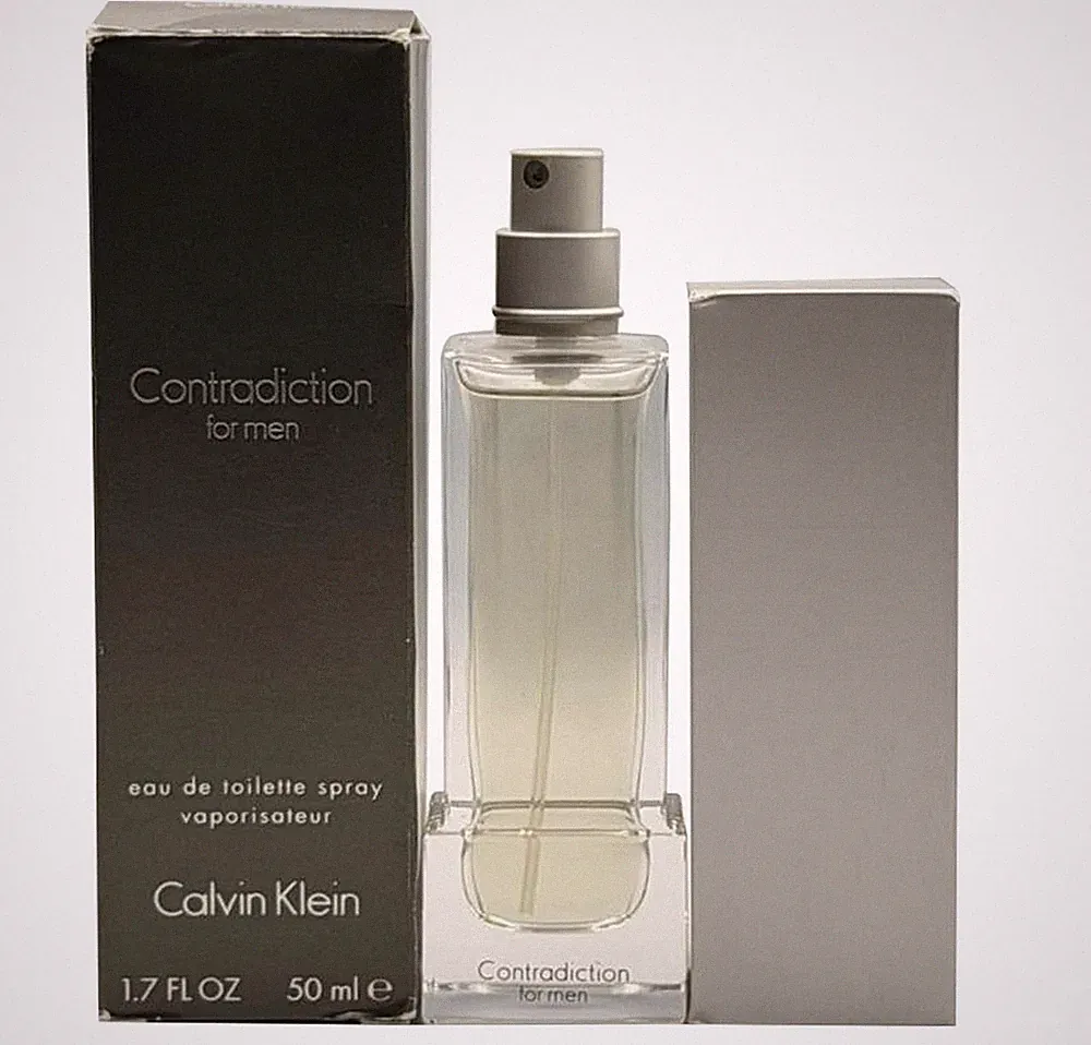 Calvin Klein Contradiction Cologne 1.7 oz / 50ml Eau De Toilette Perfume for Men