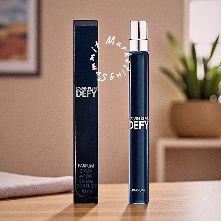 Calvin Klein Defy Parfum 10ml Travel Spray 0.33oz Men’s Fragrance New Authentic