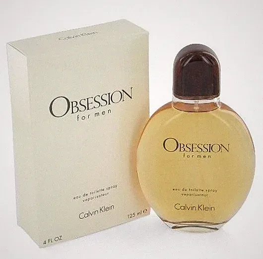 Calvin Klein Obsession For Men Cologne Eau de Toilette 4.0 oz ~ 125 ml EDT Spray