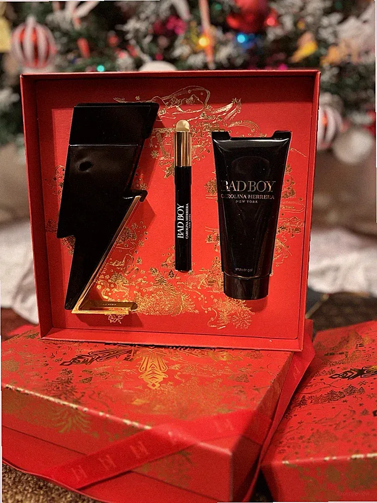 Carolina Herrera Bad Boy Men's Fragrance Gift Set Regular Size