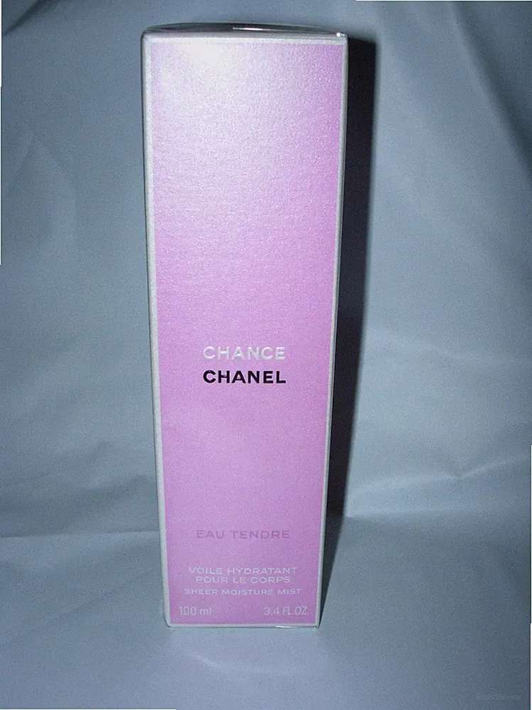 CHANEL CHANCE EAU TENDRE SHEER MOISTURE MIST PERFUME SCENTED BODY OIL 3.4 oz