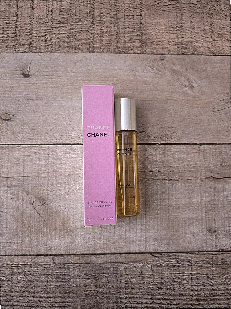 Chanel Chance EDT Eau De Toilette Travel Spray 10ml Womens Perfume New In Box