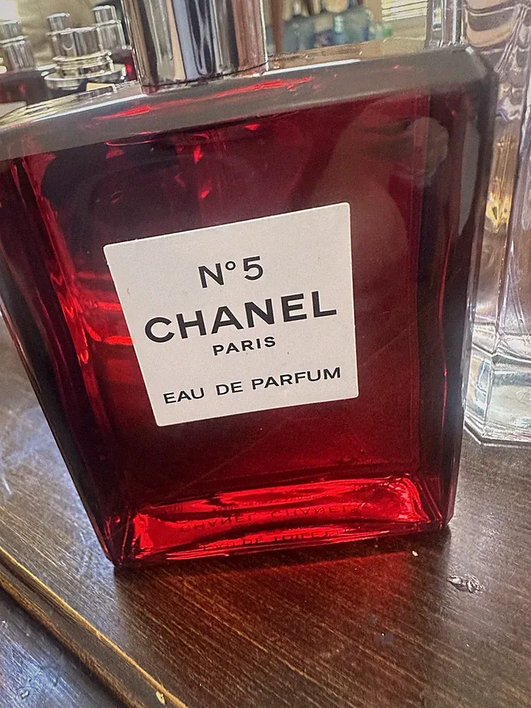 CHANEL No. 5 Eau de Parfum Red Glass Bottle Limited Edition Fragrance Perfume
