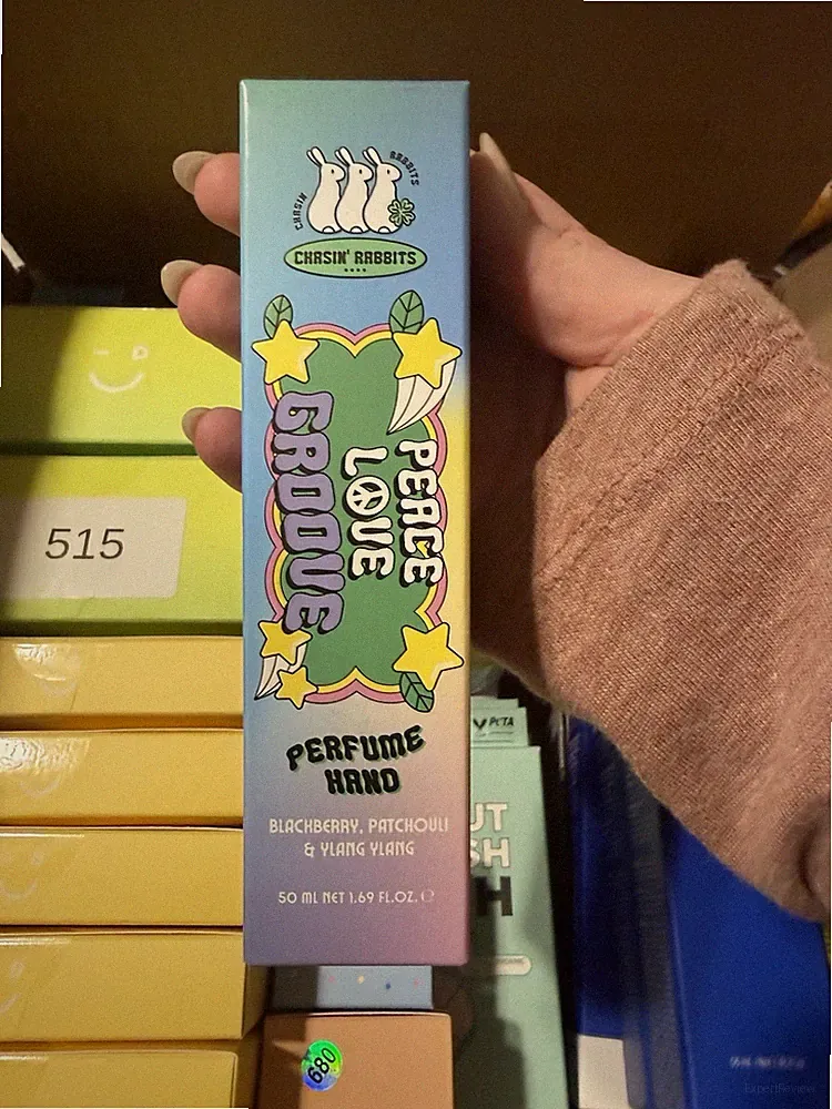 Chasin' Rabbits Peace Love Groove Perfume Hand 50ml Blackberry Patchouli