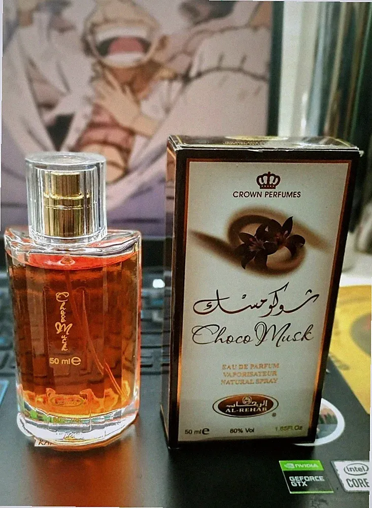 Choco Musk EDP 50ml by Al Rehab - Rich Gourmand Unisex Perfume - New
