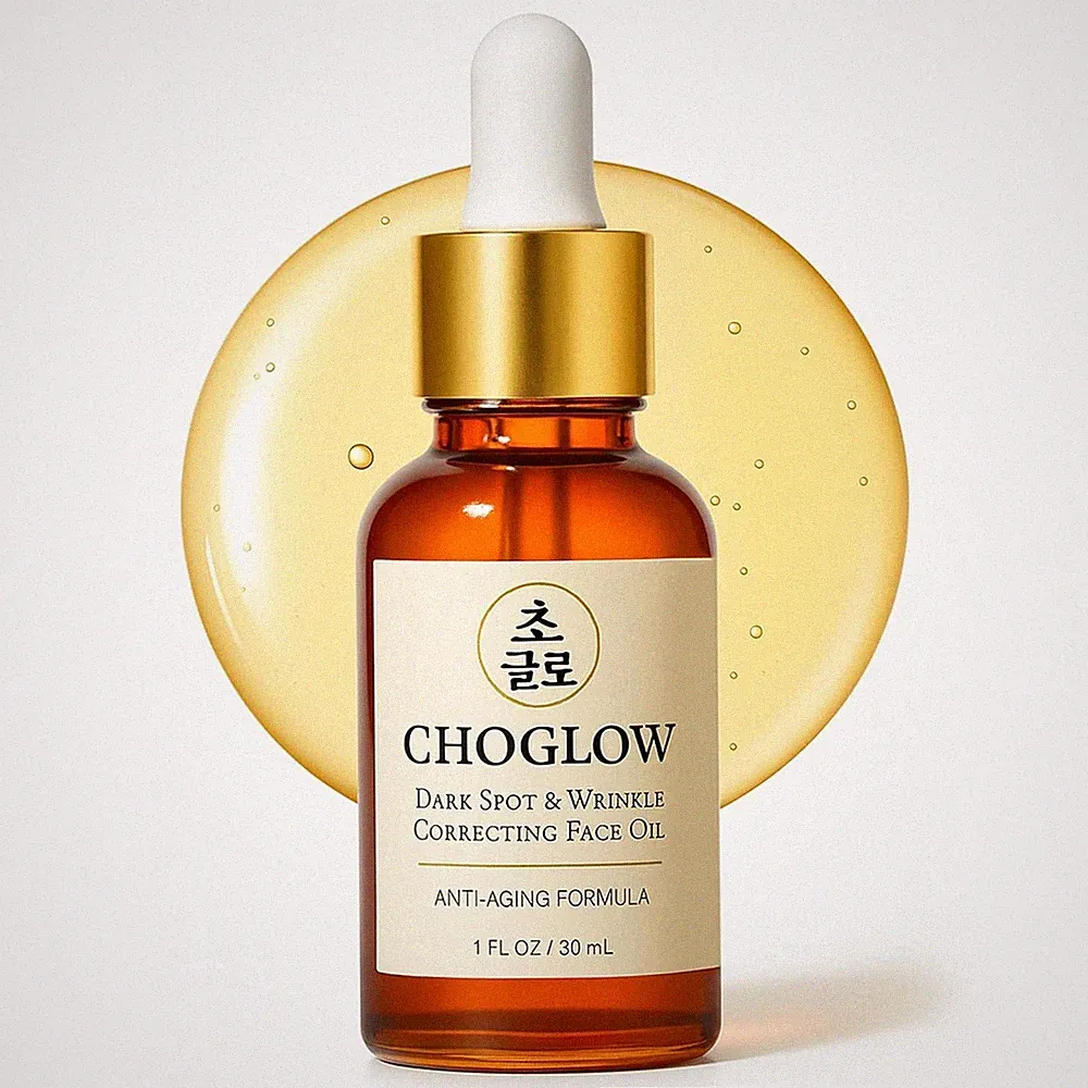 Choglow Glow Face Oil – Retinol Alternative for Dark Spots, Wrinkles Pores –...