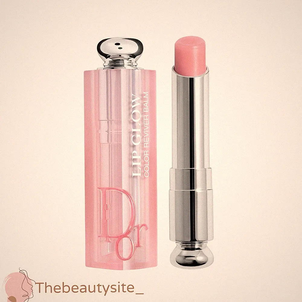 Christian Dior Addict Lip balm Glow #001 PINK-0.12oz NEW +1 FREE VIAL of perfume