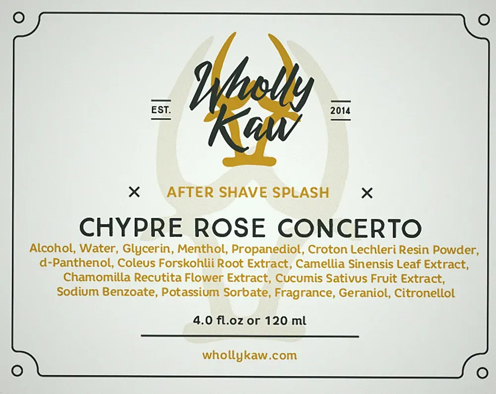 Chypre Rose Concerto After Shave Splash