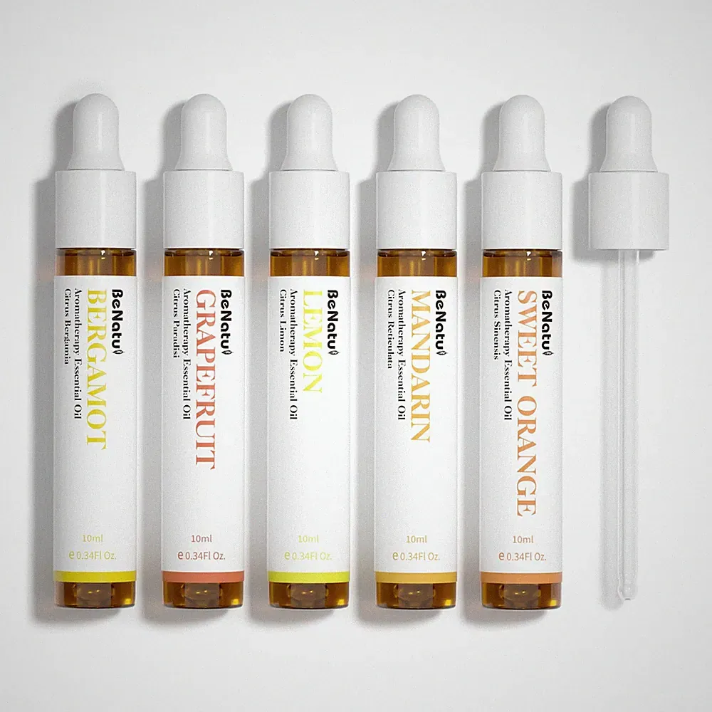 Citrus Essential Oil Set for Diffuser, Natural Fruity Fragrance Blends Gift f...