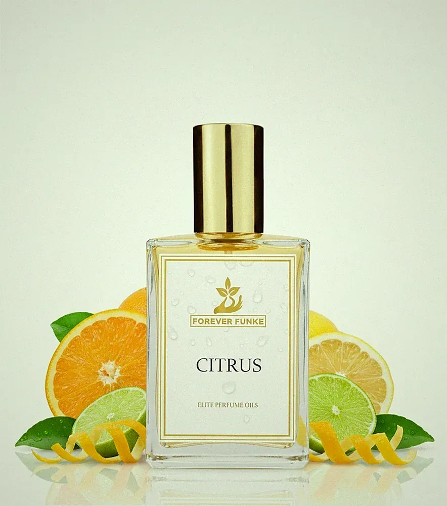 CITRUS Fragrance Perfume Oil - 100% Pure Body Oil, Scented Perfume Body Oil Co