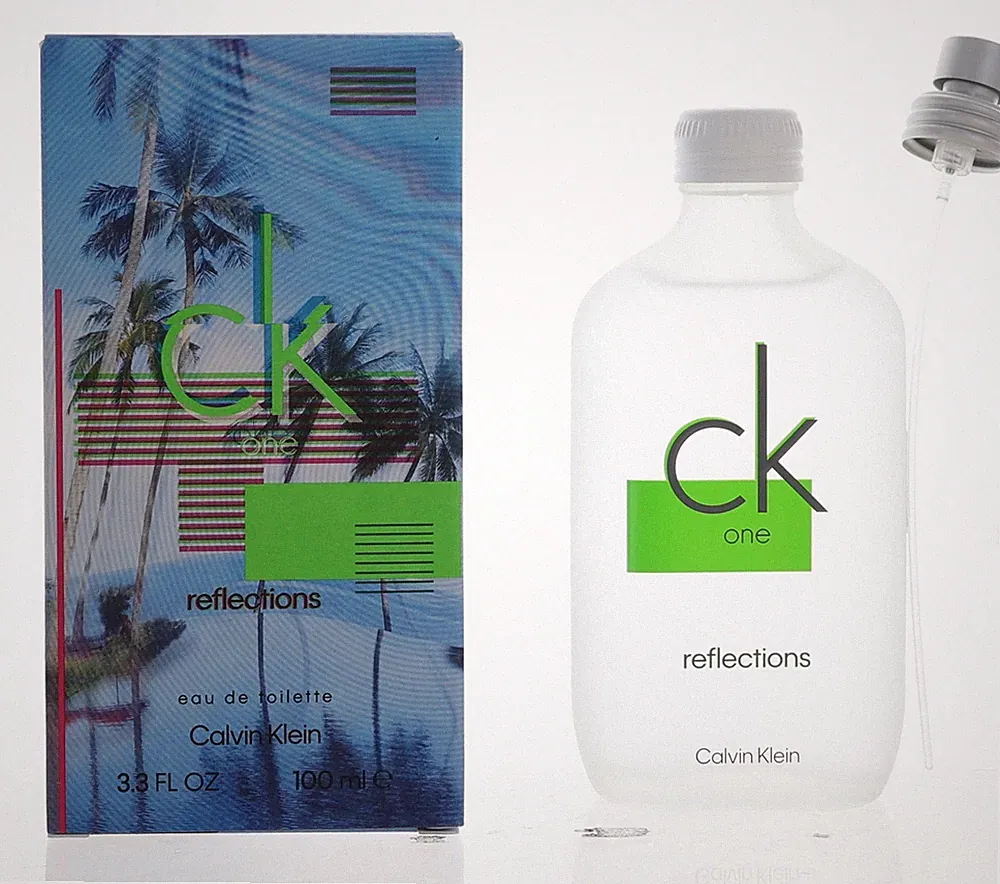 CK One Reflections by Calvin Klein, 3.3 oz EDT Spray for Unisex