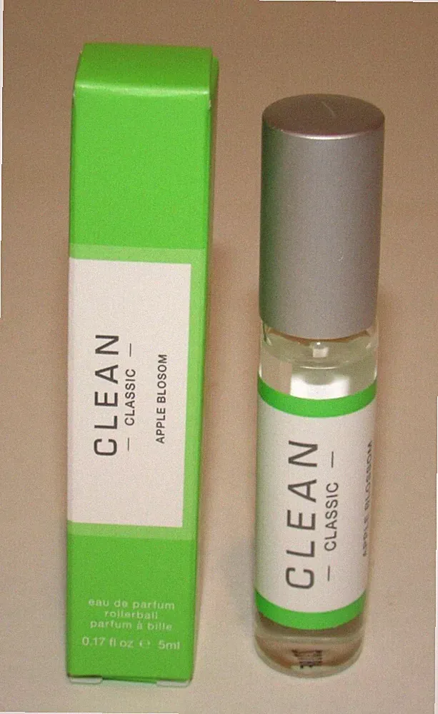 Clean Classic Apple Blossom Eau de Parfum 5 mL 0.17 Oz Perfume Rollerball Travel