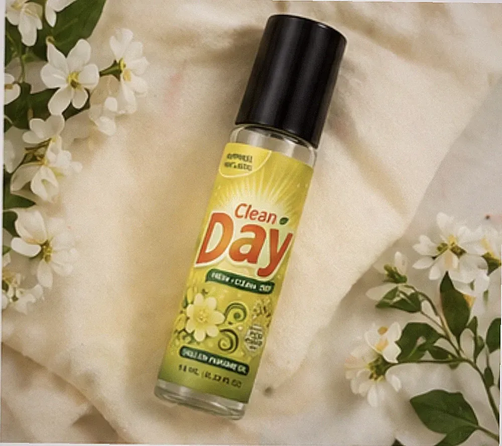 Clean Day Roll-On Perfume Oil Fresh Clean Scent Long Lasting Fragrance