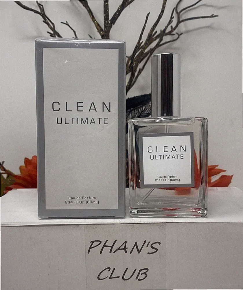 Clean Ultimate 2.14oz Eau de Parfum Spray Floral Green Parfum for Women and Men