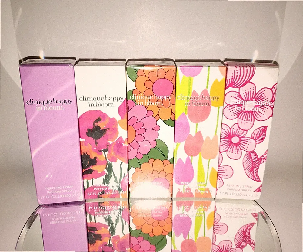 Clinique Happy In Bloom Eau De Parfum EDP Perfume Spray 50ml 1.7oz YOU CHOOSE