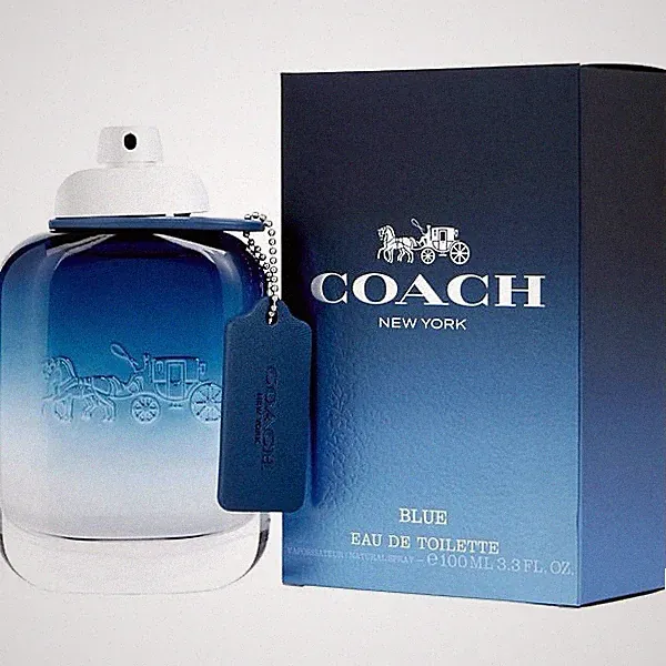 Coach Blue Eau de Toilette 100ml (3.3 oz) Fresh Citrus Aromatic Men's Fragrance