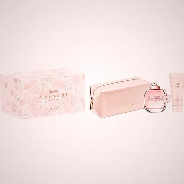 Coach Ladies Floral 3pcs EDP Gift Set Fragrances 3386460148825