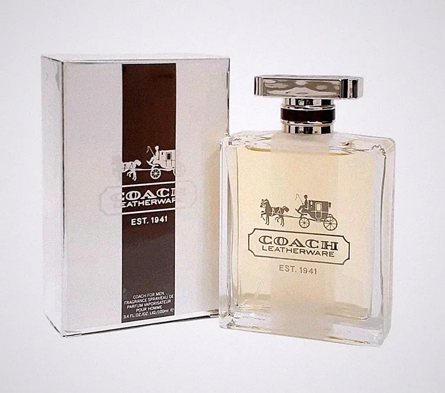 Coach Leatherware 3.4 oz Cologne Fragrance Spray Rare SEE DESCRIPTION