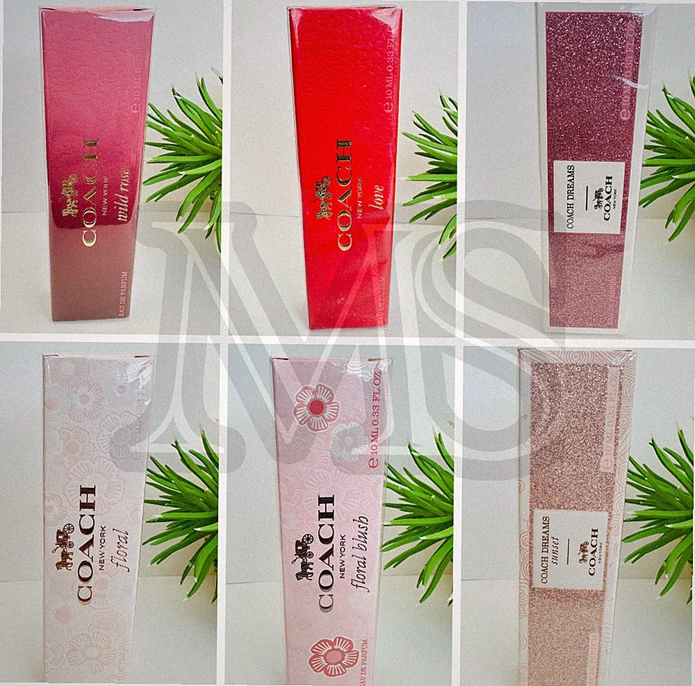 Coach Perfume Travel Size 10ml (Floral, Floral Blush, Wild Rose, Dream, Sunset )