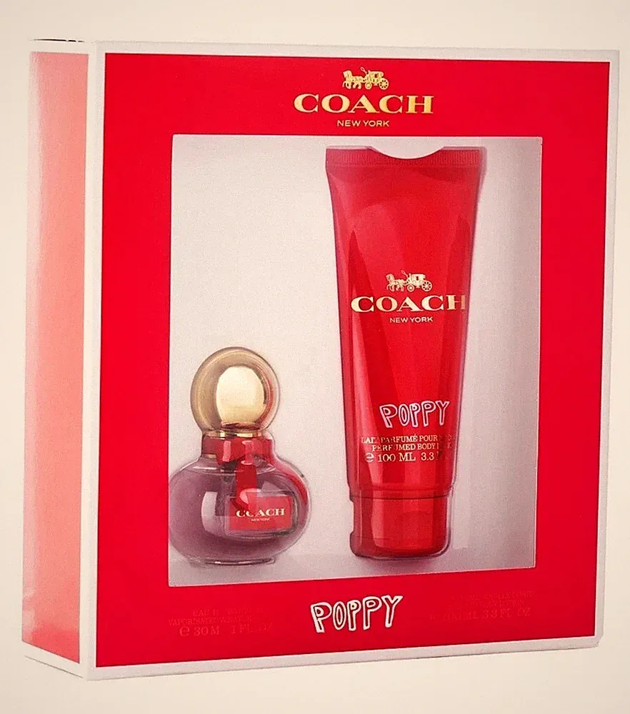Coach POPPY Perfume & Lotion Gift Set New In Box