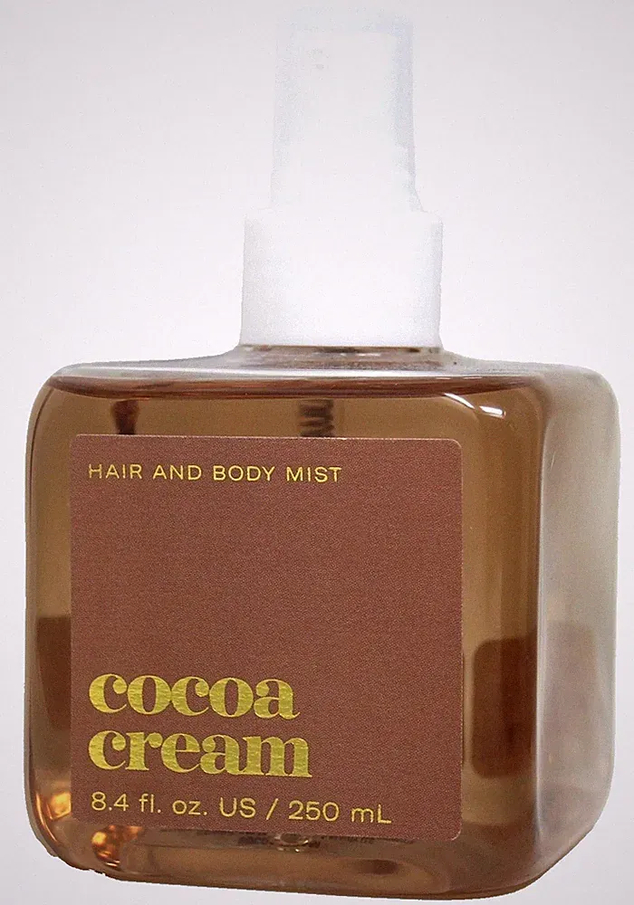 Cocoa Cream Hair & Body Mist 8.4 oz 251 mL Tru Fragrance & Beauty New