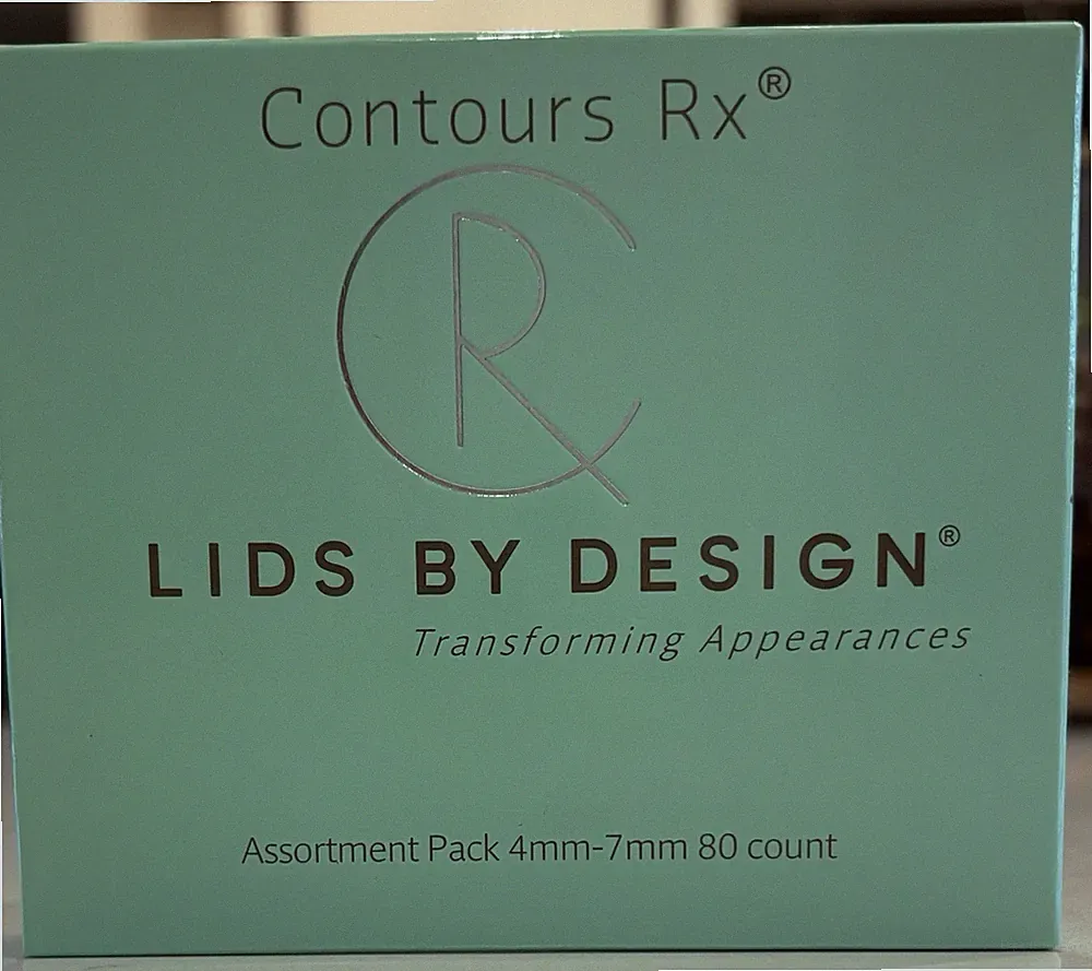Contours RX Lids by Design Assortment Pack 80ct Eyelid Correcting Lifting Strips