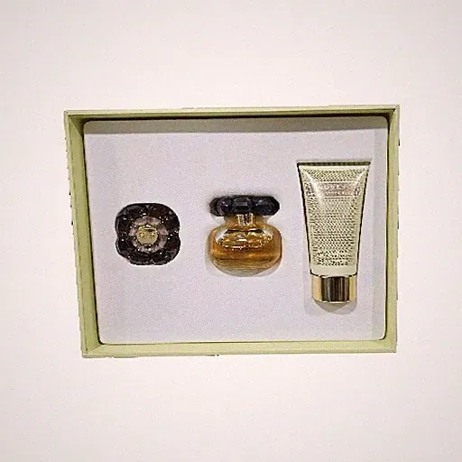 Covet by Sarah Jessica Parker 3 Piece Gift Set EDP Spray Lotion Solid Perfume