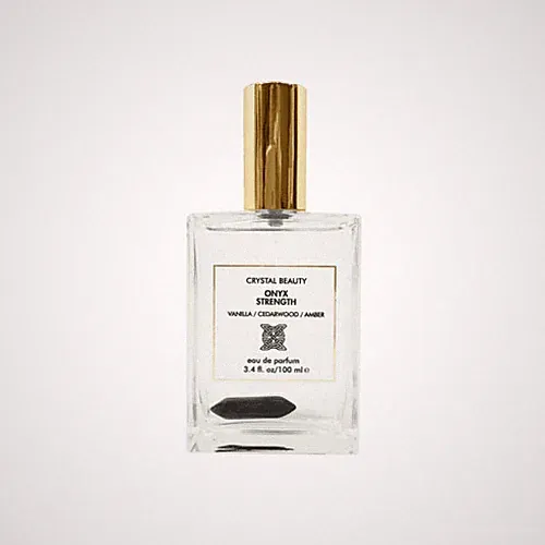 Crystal Beauty "ONYX STRENGTH" EDP Parfum Perfume. Vanilla, Cedarwood, Amber...