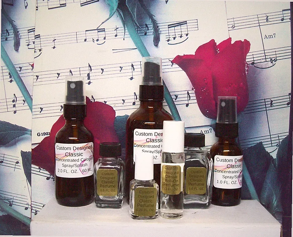 Custom Designed Classic Liquid Cashmere Black Women Perfume, Cologne. Select.