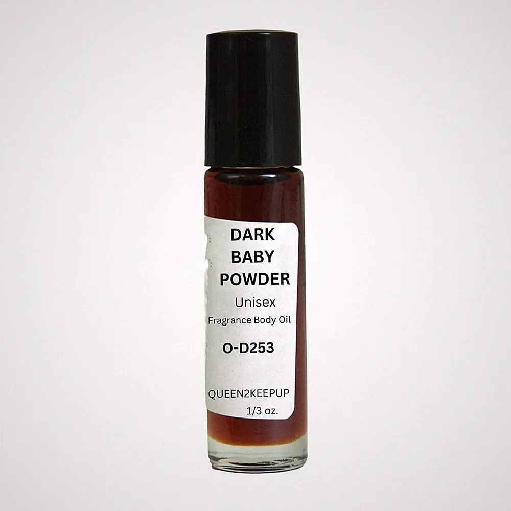 Dark Baby Powder (Unisex) Body Oil 10 ml Fragrance Similar 1/3 oz Roll-On Scent