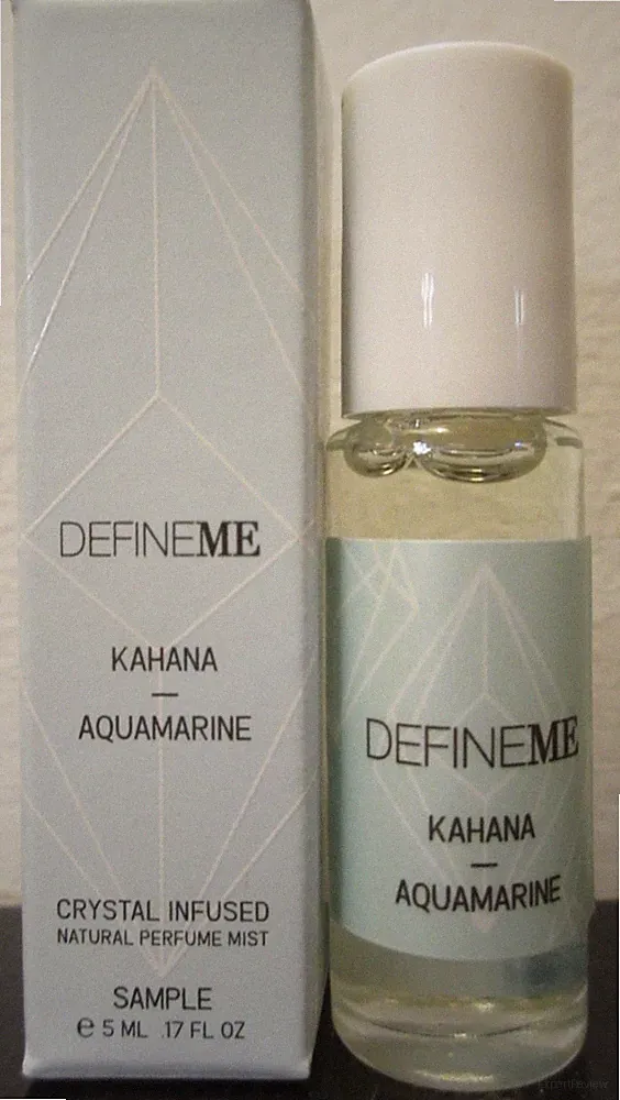 Define Me Kahana Aquamarine Natural Perfume Mist Mini Rollerball 0.17 oz