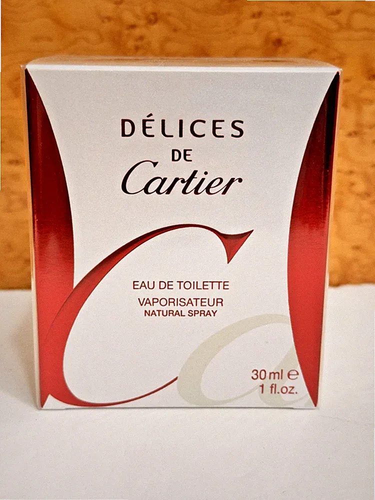 Delices De Cartier By Cartier Women Perfume Eau De Toilette Spray 1.0oz NIB Seal