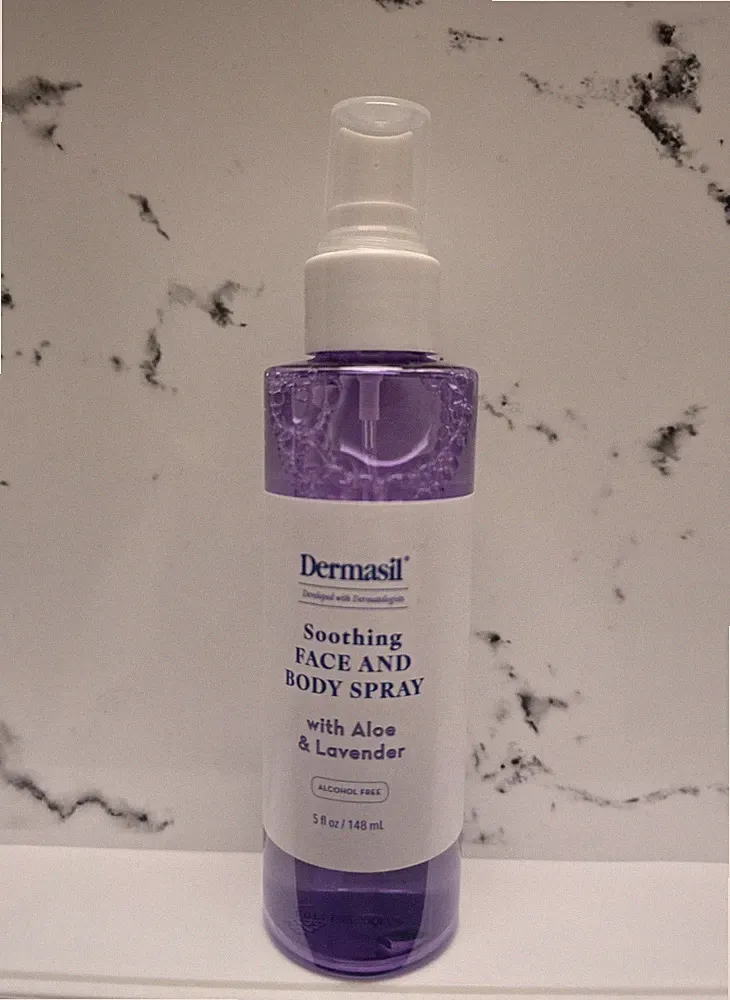 Dermasil Alcohol-Free Face & Body Spray Aloe & Lavender Scent 5 fl oz/148 mL
