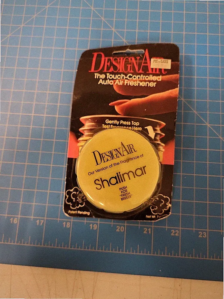 Design Air Shalimar Touch Controlled Auto Air Freshener Car Home Office Scent