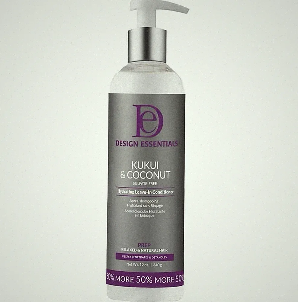 Design Essen Kukui And Coconut Hydrating Leave-In Conditioner Sulfate Free 340g