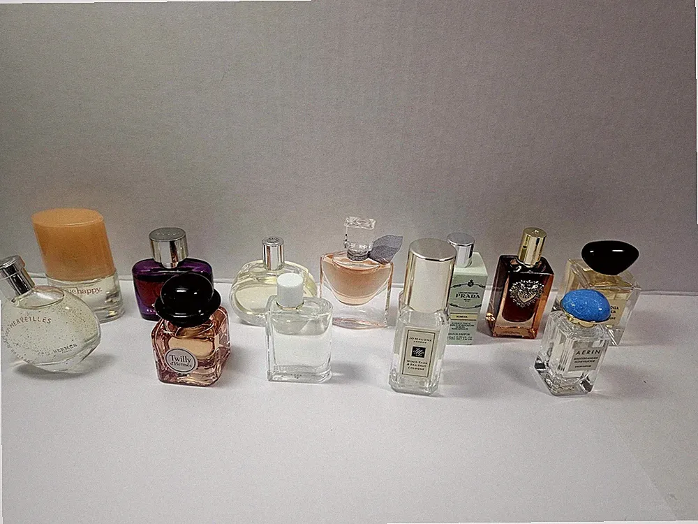 Designer 12 Perfume Minis Travel Size Lot Assortment New No Box Free Ship