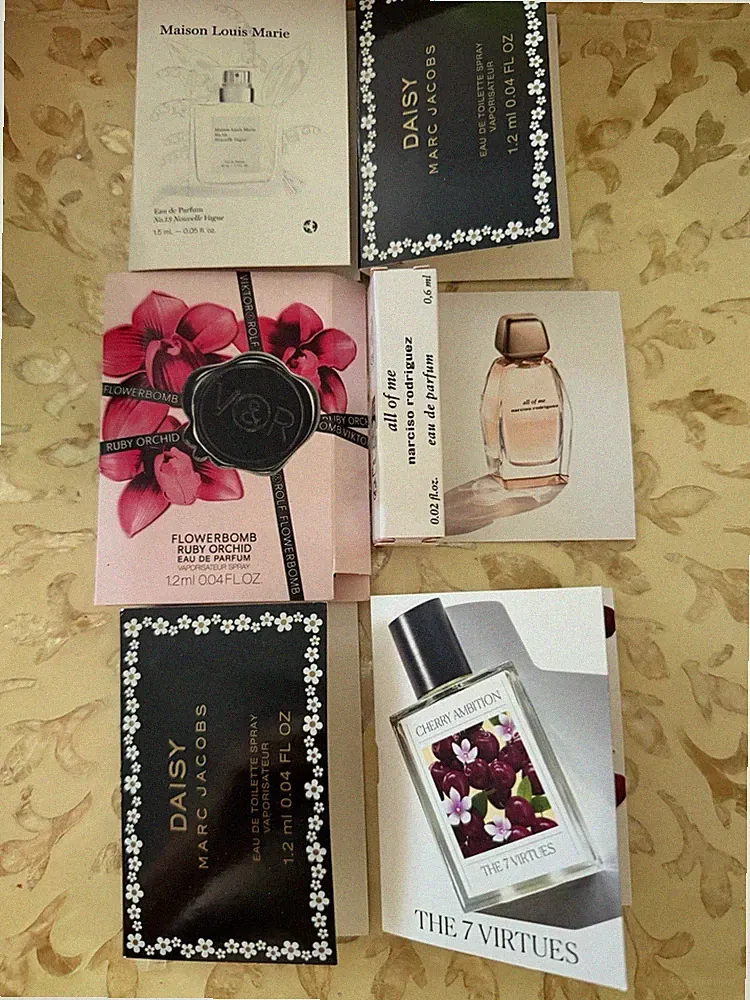 Designer Perfume 6-Marc Jacobs-Viktor & Rolf-7 Virtues -Narciso Rodriguez+More