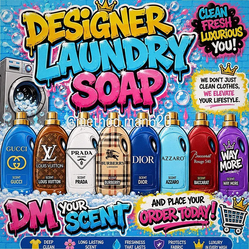 Designer Scent Laundry Soap