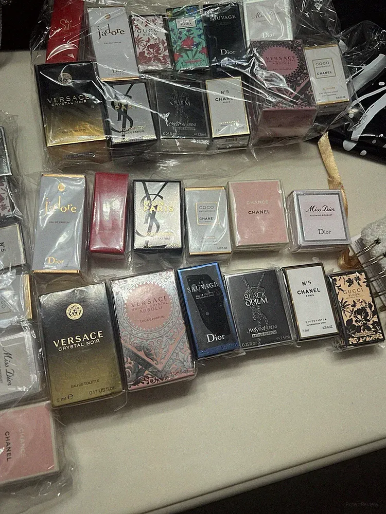 Dior Chanel Versace YSL Gucci Collectible Perfume Miniatures Lot